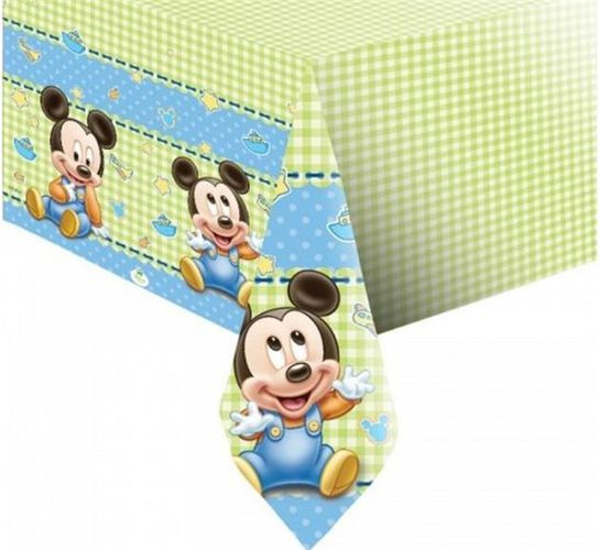 Mickey Mouse Baby - Obrus foliowy 120 x 180 cm