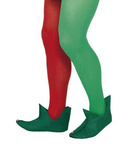 Rajstopy męskie 70 DEN - zielono / czerwone
