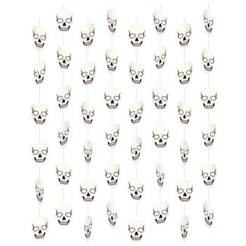 Czacha - Dekoracja pionowa 130cm 8 sztuk