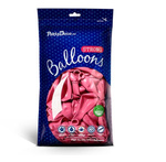 Balony Bel 12" metalik róż ciemny FUKSJA 10 sztuk