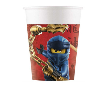 Lego Ninjago - Kubeczki papierowe 200ml 8 sztuk