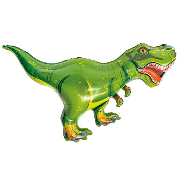 Balon foliowy 36" Dinozaur T-Rex zielony