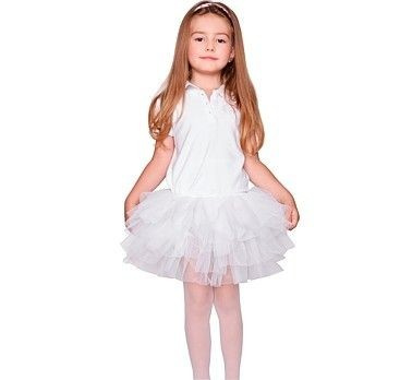 Halka dzięcięca TUTU - biała