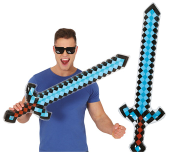 Dmuchany miecz pixel 90cm