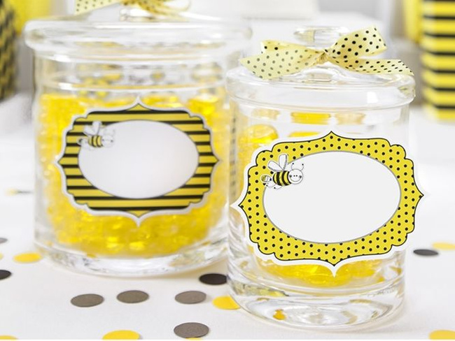 Pszczółki - Etykieta Candy Bar 6 sztuk