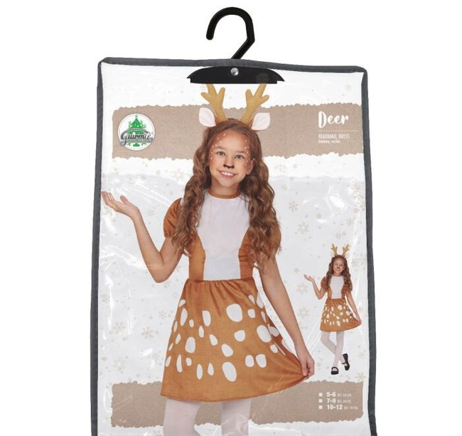 Kostium dziecięcy "Jelonek" sukienka