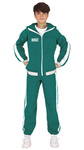 Kostium młodzieżowy "Dres Gracza" zielony