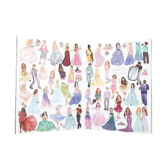 Top Model zestaw naklejek GLAMOUR