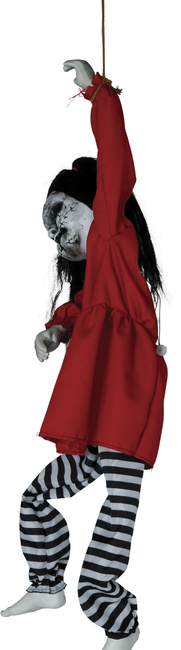 Interaktywna wisząca upiorna lala 100cm