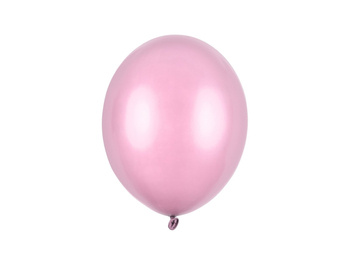 Balony Bel12 metalik róż jasny CANDY PINK 10 sztuk