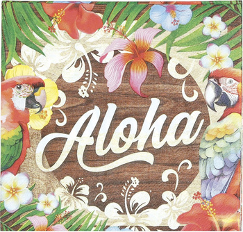 Hawaje ALOHA - Serwetki 33cm 20 sztuk