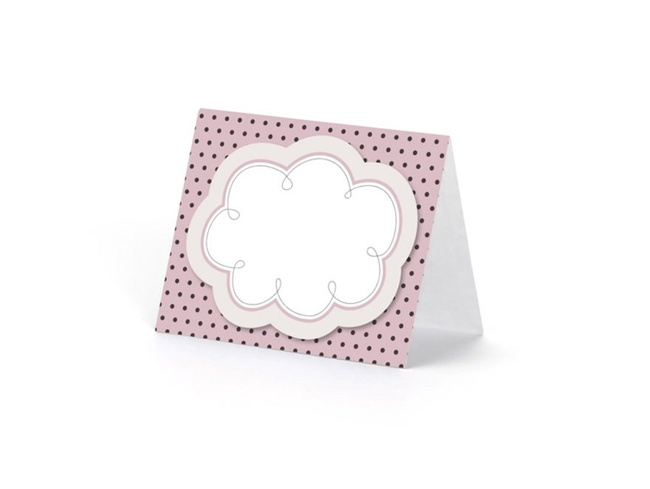 Sweet Groszki - Wizytówka na stół 6 sztuk