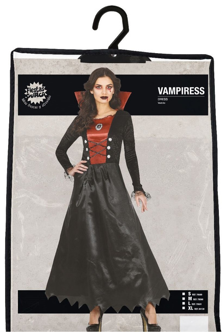 Kostium "Wampirzyca" elegancka suknia gotycka