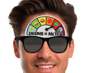 Okulary imprezowe "Drunk -o- meter"