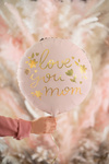 Balon foliowy 18" Love You Mom - dla Mamy