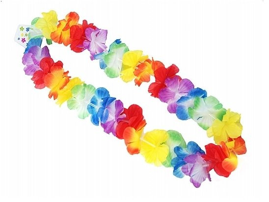 Naszyjnik hawajski kolorowy 90cm