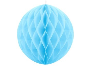 Rozeta honeycomb kula 30cm błękitna