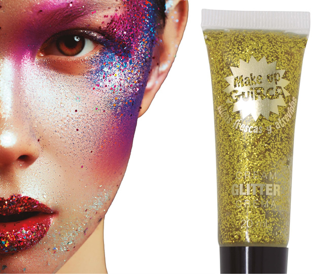 Brokat w tubce 20ml - złoty