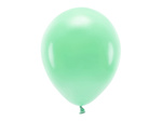 Balony Eco 30cm pastel zieleń miętowa 10 sztuk