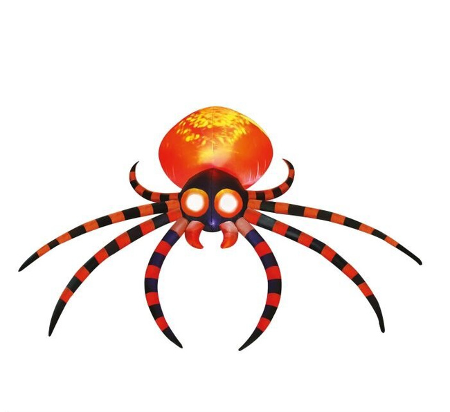 Halloweenowa dekoracja ogrodu PAJĄK