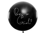 Balon mega kula 1m Gender Reveal - Chłopiec