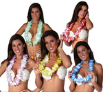 Naszyjnik hawajski: Dwukolorowy