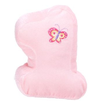 Ciężarek do balonów "Cyfra 1" różowa