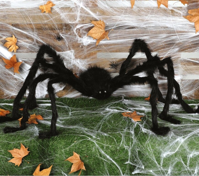 Pająk wielki kosmaty LED 150cm