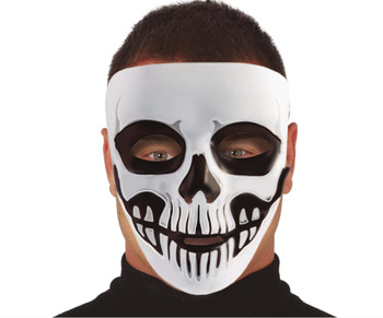 Maska plastikowa Szkielet