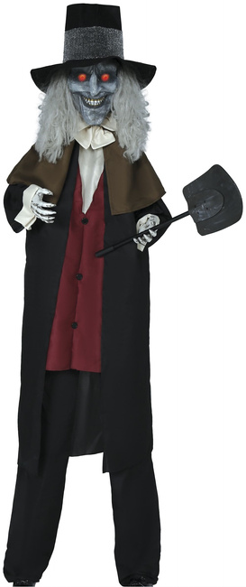 Halloweenowa dekoracja ogrodu interaktywny GRABARZ 230cm