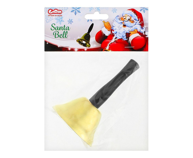 Dzwonek Świętego Mikołaja mały 12cm