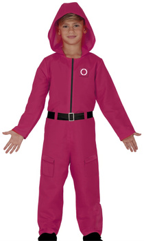 Kostium dziecięcy "Gracz" kombinezon czerwony