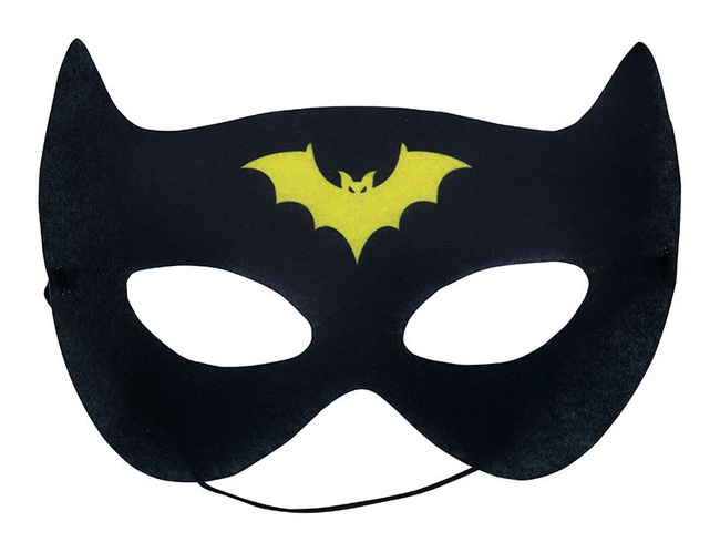 Peleryna dziecięca "Bohater - nietoperz" czarna