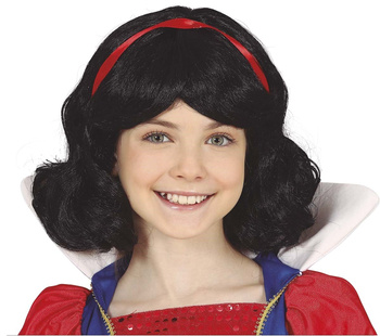 Peruka dziecięca "Królewna Śnieżka"