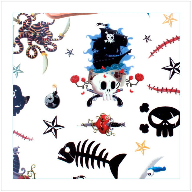 Tatuaże zmywalne - Piraci