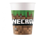 Game Minecraft - Kubeczki papierowe 8 sztuk