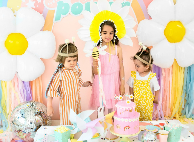 Balon foliowy 28" Kwiatek stokrotka