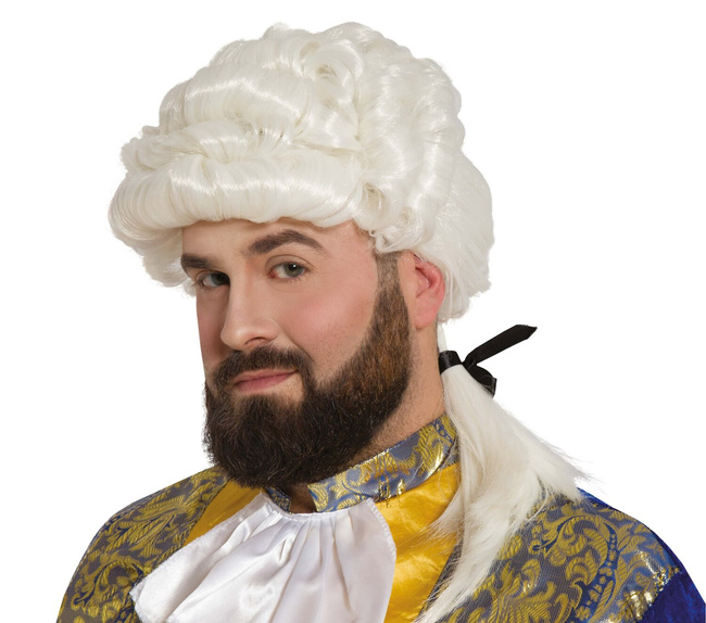 Peruka męska Sędzia