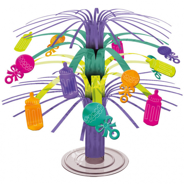 NARODZINY Baby Shower - Dekoracja kaskadowa 19cm