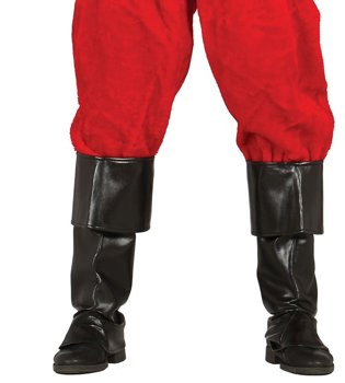 Akcesoria Świętego Mikołaja - nakładki buty kozaki