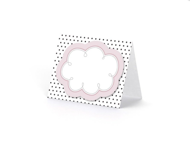 Sweet Groszki - Wizytówka na stół 6 sztuk