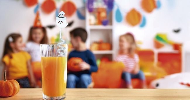 Hokus Pokus - Słomki zakręcone 4 sztuki