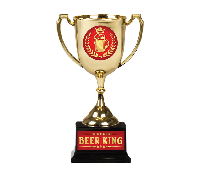 Puchar "BEER KING" 18cm
