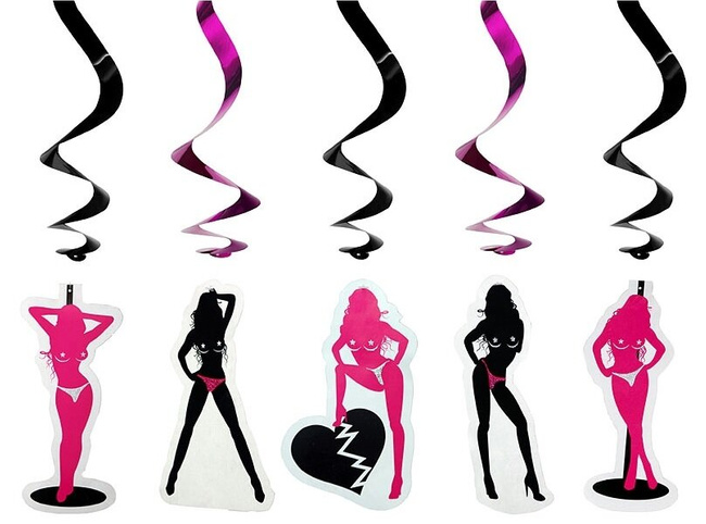 Świderki Sexy Ladies 5 sztuk