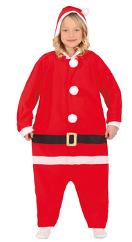 Kostium dziecięcy "Mikołaj" kombinezon kigurumimi