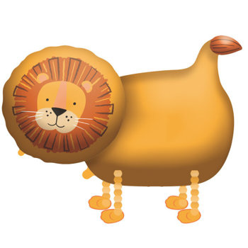 Balon foliowy 30" Chodzący zwierzak - Lew