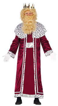 Kostium "Król mędrzec" bordowy