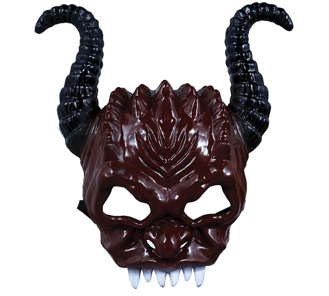 Maska plastikowa profilowana "Diabeł rogaty"
