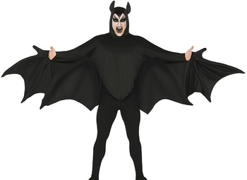 Kostium "Nietoperz ze skrzydłami" czarny