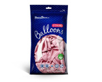 Balony Bel 14" metalik różowy PINK 100 szt.